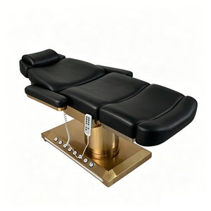 เก้าอี้นวดไฟฟ้าปรับระดับได้สำหรับร้านเสริมสวยหรูหรา พร้อมเตียง<span class=keywords><strong>นวด</strong></span>หน้าและเก้าอี้แพทย์ เตียงนวดหน้าสำหรับมืออาชีพ - Product Image 5