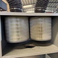 Collecteur de fumées de soudage portable à double bras, taux de purification de 99,9 %, machine de suppression des poussières de soudage