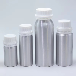 Bouteille en aluminium de 500 ml, 1 L, pour réactifs liquides, produits chimiques, avec joint de couvercle interne, 50 ml, 250 ml, emballage personnalisé en métal pour parfum - Product Image 3