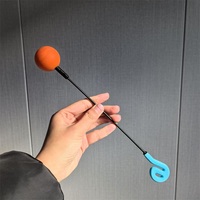 Maillet à balle de friction à double tête en caoutchouc de silicone, instruments de sonothérapie de haute qualité pour la méditation, prix de gros