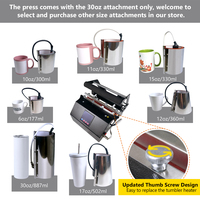 Machine de Sublimation par Transfert Thermique pour Impression de Tasses et Gobelets 30 oz, Vente en Gros