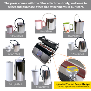 Bán buôn 30oz cốc cốc in ấn Tumbler Nhiệt Báo Chí chuyển thăng hoa máy - Product Image 2