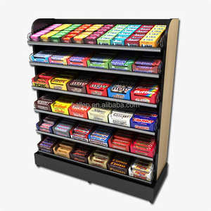Magasin de bonbons personnalisé présentoir de bonbons Pick and Mix supermarché snack shop chocolat en vrac présentoir sucré avec bac en acrylique - Product Image 5