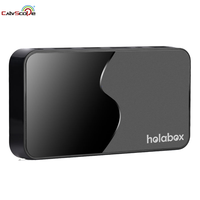 Boîtier TV Android Holabox, décodage vidéo 8K, Wifi 2.4G+5G, commande vocale, lecteur multimédia intelligent, décodeur