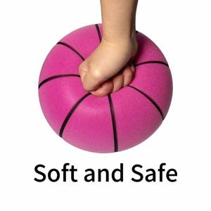 Ballon de basketball silencieux d'intérieur en mousse haute densité fabriqué en usine, ultra-élastique, à faible niveau sonore, souple, sûr, durable et personnalisable pour le <span class=keywords><strong>stress</strong></span> - Product Image 3