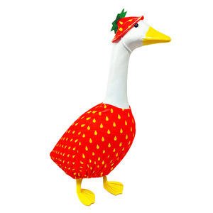 Комплект костюмов для утки-посиделки: Набор для самостоятельной сборки, наряды для утки-посиделки в стиле клубники, новая модель, одежда для белой утки с фруктами - Product Image 6