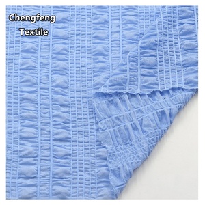 8018 #   Nouveau produit : Tissu jacquard en nylon plissé à bulles, extensible et doux, tricoté chaîne, pour la confection <span class=keywords><strong>de</strong></span> robes, t-shirts et maillots <span class=keywords><strong>de</strong></span> <span class=keywords><strong>bain</strong></span> pour femmes - Product Image 3