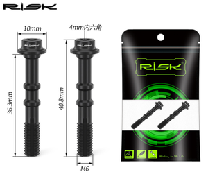 RT114/RT115/RT116/RT118/RT119 tornillo de freno de aceite de bicicleta de riesgo para <span class=keywords><strong>XT</strong></span>/<span class=keywords><strong>M8000</strong></span> titanio carretera MTB bicicleta pernos de freno hidráulico - Product Image 6