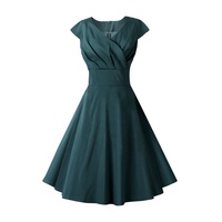 Robes imprimées pour femmes Tongrui, tendance estivale, pas chères, à pois, avec col en V, pour la danse, les soirées et les fêtes
