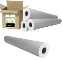 Rollo de Papel para Plotter 914x50m 880x50m A0 A1 80gsm Rollo de Papel CAD