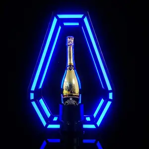 Party Event Nightclub Rechargeable Champagne Wine Led Bottle Service Sparkler Led Bottle Display Presenter