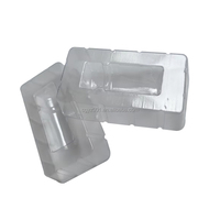 Plateau en plastique T-050 en stock pour 2, 3 ou 5 flacons – Emballage blister avec boîte