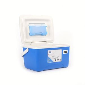 Custom Modern PP 8L Reusable Water Resistant Mini Portable Cooler <b>Box</b> for <b>Camping</b> Picnic Fishing BBQ - Product Image 2