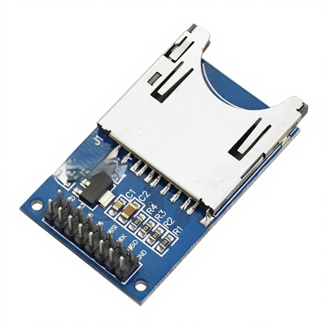 SD Card Read-Write Module with SPI Interface for Microcontroller