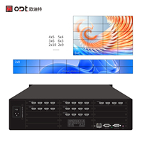 Controlador de Video Wall UHD 4K 4-20, Conmutador de Matriz HD-MI Modular para Proyector de Pantalla LCD Multipantalla en Sala de Reuniones