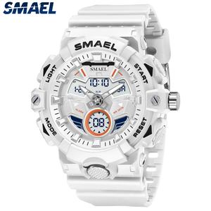 Reloj Deportivo Digital SMAEL 8085 para Hombre, Reloj Cronógrafo Resistente al Agua para Exteriores, Reloj de Pulsera Grande con Alarma, Fecha, LED y Cronómetro - Product Image 3