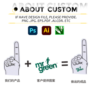 Bán buôn EVA bọt cổ vũ Găng tay cổ vũ đạo cụ biểu tượng tùy chỉnh Quà tặng khuyến mãi cổ vũ Găng tay thể thao lễ kỷ niệm sự kiện - Product Image 3