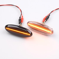 Luces de señal de giro de marcador lateral para MAZDA 323 626 MPV PREMACY Tribute Protege Astina Lantis B2500 intermitente secuencial dinámico