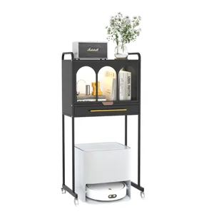 Professional New Reliable Supplier Of Stylish Cleaning Robot Shelf Contemporary And Functional Storage Solution