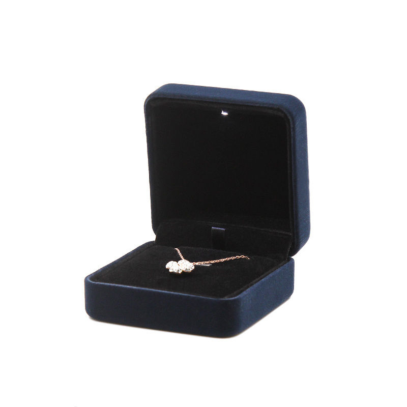 Caja colgante media azul