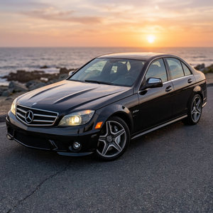 Mercedes- Classe C W204 Berline noire avec jantes 5 branches style AMG ABDULLAH ENTERPRISES # 76 Colorado Origin En stock pour hommes - Product Image 2