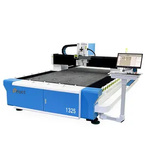 PRATT Mirror Laser Marking Machine For Glass Sandblaster Drill Paint Remove Metal Marking Cnc Automatic Fiber Engraver Equipment