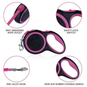 New Arrival Wholesale Automatic Retractable Traction Rope Dog <b>Harness</b> and Leash 5m 8m Large / Small Pet - Product Image 5