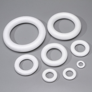 Styrofoam <b>Ring</b> Wedding Garland <b>Circle</b> Donut DIY Handmade Material - Product Image 1