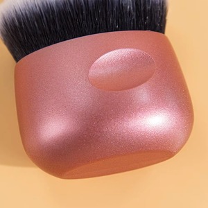 Private Label Flat Top <b>Foundation</b> Brush Synthetic Hair Kabuki Contour Bronzer Makeup Brush - Product Image 5