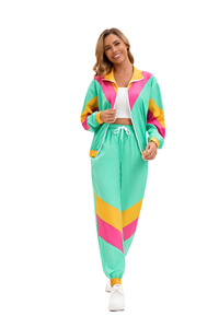 Costumes décontractés hippies pour couples, tenues vintage rock cosplay, grandes tailles pour hommes et femmes, vêtements disco respirants pour Halloween - Product Image 2