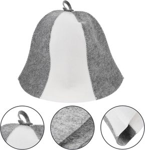 Nhà Máy Giá Tùy Chỉnh Chất Lượng Hàng Đầu Dày Nước Thấm Khô Tóc Cap Cảm Thấy Phòng Tắm Hơi <span class=keywords><strong>Hat</strong></span> Spa Phòng Tắm Hơi Cảm Thấy <span class=keywords><strong>Hat</strong></span> - Product Image 5