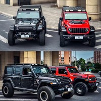 Feux LED montés sur le toit pour Jeep JL Wrangler & Gladiator 18-24 - Design 4 yeux / Phares de recherche sur le toit