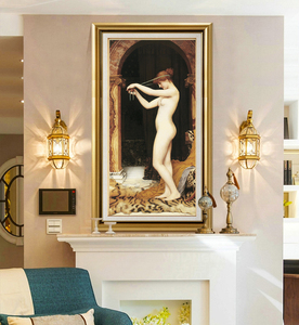 Peinture classique de nus, <span class=keywords><strong>impression</strong></span> <span class=keywords><strong>sur</strong></span> <span class=keywords><strong>toile</strong></span> de nus de <span class=keywords><strong>haute</strong></span> <span class=keywords><strong>qualité</strong></span> - Art corporel pour la décoration murale de la maison - Product Image 4