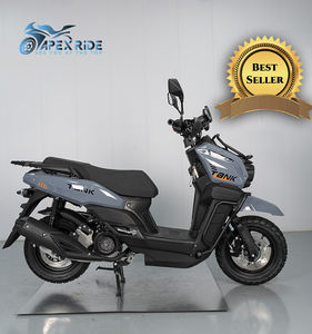 Scooter à frein à disque fiable Apex Ride TANK avec un poids de 115 kg, moteur de 149 cm3, vitesse maximale de plus de 80 km/h pour la mobilité urbaine - Product Image 2
