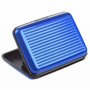 Tarjetero Metálico de Aluminio con Bloqueo RFID, Anti-falsificación, Impermeable y de Lujo con Logotipo Personalizado - Product Image 3