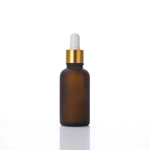 Wholesale Recyclable Clear Frosting Glass Essential Oil <strong>Bottle</strong> 15ml 10ml <strong>35ml</strong> Sizes for Mascara Skin Care Cream Wigs Personal - Product Image 5
