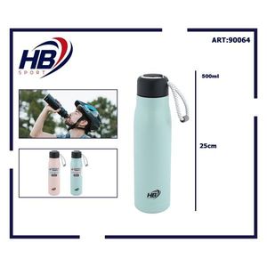 6.5*25cm Knight <b>Cup</b> 500ml Vacuum Insulated Sports Bottle Insulated Mug for Outdoor Activities - Product Image 1