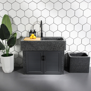 <span class=keywords><strong>Lavadero</strong></span> <span class=keywords><strong>de</strong></span> <span class=keywords><strong>Granito</strong></span> Moderno Estilo Europeo, <span class=keywords><strong>Lavadero</strong></span> con Bandeja, Tanque, Tina para Lavar la <span class=keywords><strong>Ropa</strong></span> <span class=keywords><strong>en</strong></span> Venta - Product Image 3