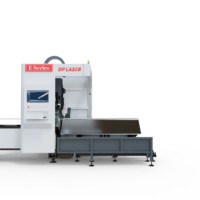 Máquina de Corte Láser de Fibra CNC de 5 Ejes con Carga/Descarga Automática de 1500W-6000W, Doble Mandril con IA y Refrigeración por Agua para Chapas Metálicas