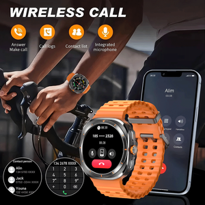 สมาร์ทวอทช์ HD8 Ultra 4G หน้าจอ AMOLED ระบบติดตาม GPS ตรวจจับการล้ม ระบบแจ้งเตือน SOS วัดระดับออกซิเจนในเลือด ตรวจวัดอัตราการเต้นของหัวใจ สำหรับคนทำงานและผู้สูงอายุ - Product Image 2