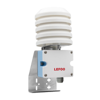 Situs konstruksi LEFOO RS485 modbus 4 ~ 20MA 0 ~ 10V DC pemancar suhu dan kelembaban luar ruangan
