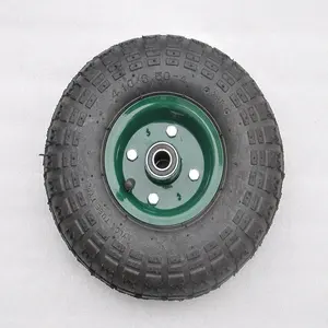 Roda pneumática de borracha 4.10/3.50-4 pneu