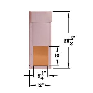 Power smart Pet <span class=keywords><strong>Porte</strong></span> électronique moyenne <span class=keywords><strong>pour</strong></span> animaux de compagnie <span class=keywords><strong>Porte</strong></span> automatique Premium <span class=keywords><strong>pour</strong></span> grand <span class=keywords><strong>chien</strong></span> avec double panneau - Product Image 2