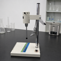 Machine de laboratoire de bureau pour dispersion et homogénéisation, mélangeur à cisaillement élevé, émulsifiant pour la préparation d'échantillons cosmétiques et chimiques, et la recherche