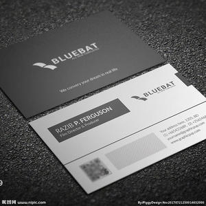 تصميم بطاقة أعمال تصفيح السطح بشعار مخصص مع طباعة كاملة على الوجهين للمواد الورقية الترويجية - Product Image 3