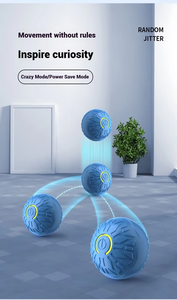 Smart Automatic Silicone Pet <b>Ball</b> Rechargeable Interactive Rolling Toy for <b>Dogs</b> and Cats - Product Image 5