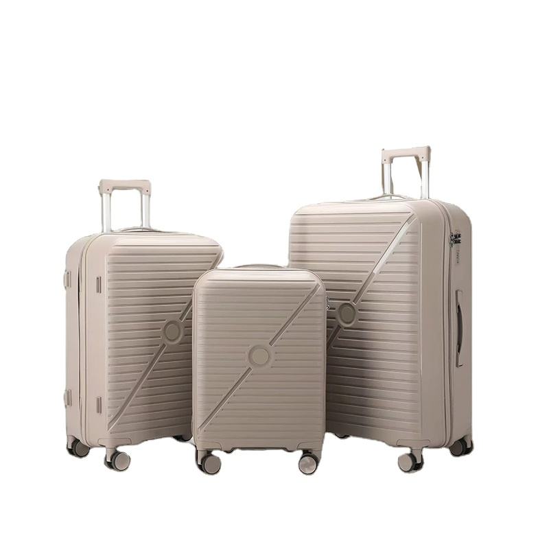 Unisex 4-Wheel Spinner Trolley Suitcases Portable Durable