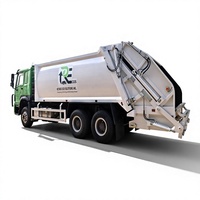 Camion Compacteur à Ordures Sinotruck 20m³ à Chargement Arrière 6x4 – Véhicule de Collecte des Déchets – Prix Compétitif