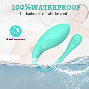 Ylove Oeuf vibrant en silicone liquide doux avec 10 modes de vibration puissants, <span class=keywords><strong>stimulant</strong></span> pour le plaisir <span class=keywords><strong>sexuel</strong></span>, jouet <span class=keywords><strong>sexuel</strong></span> pour femmes - Product Image 4