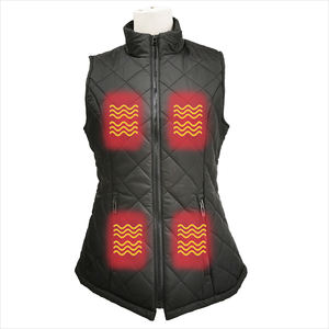 屋外スポーツ乗馬用ヒートベスト XLサイズ バッテリー加熱 ポリエステルニット生地入り ハンティング 冬シーズン ロゴ入り - Product Image 3